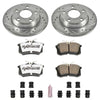 PowerStop K941-26 98-04 fits Audi A6 Quattro Rear Z26 Street Warrior Brake Kit