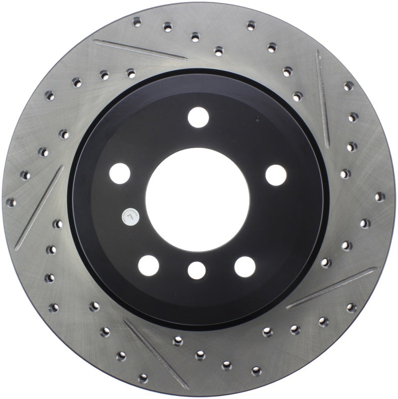 Stoptech 127.34109L Slotted & Drilled Sport Brake Rotor