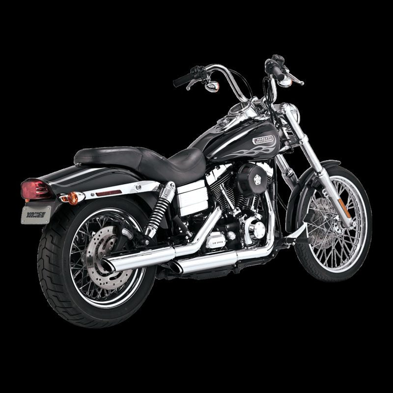 Vance and Hines Vance 16337 & Hines HD Dyna 91-17 3In Twin Slash Slip PCX Slip-