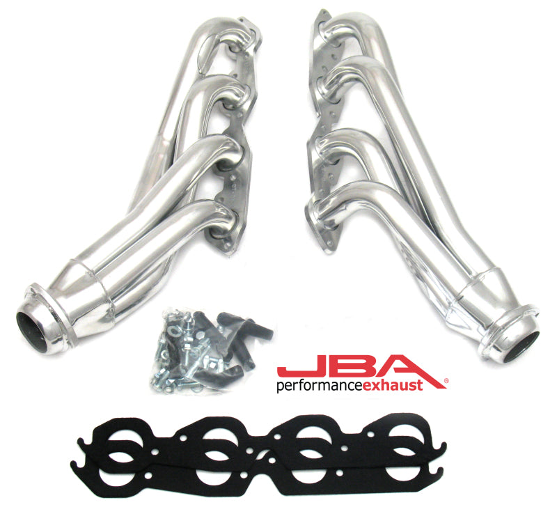 JBA 1860SJS fits Gm Truck 8.1L BBC w/o EGR/A.I.R. 1-3/4in Primary Silver Ctd Cat4Ward Header