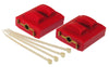 Prothane 7-506 fits GM Motor Mount Small Clamshell - Red