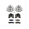 Power Stop KCOE2578 1986 fits Ford F-150 Front Autospecialty Kit w/Cals