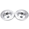 PowerStop fits Infiniti 97-01 Q45 Front Evolution Drilled & Slotted Rotors -