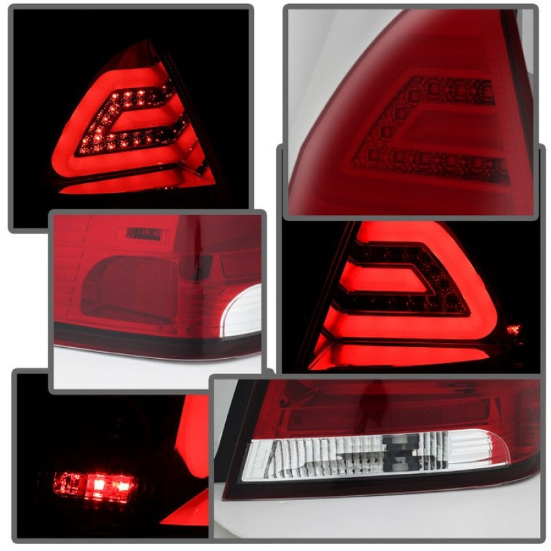 Spyder 5076403 fits Chevy 06-20 Impala 2013 LED Tail Lights Red Clear ALT-YD-CH