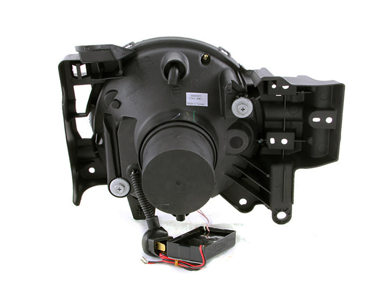 ANZO 111115 2013 fits Toyota 07-20 Fj Cruiser Projector Headlights w/ Halo Chrome