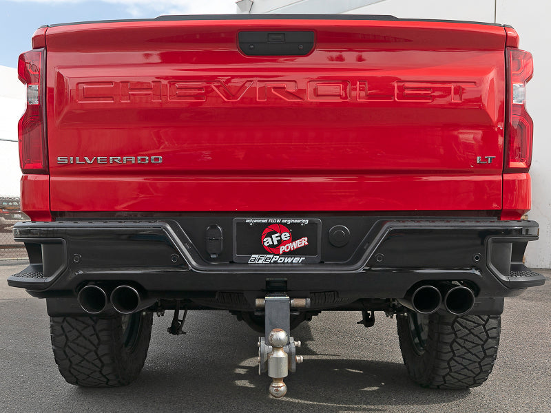 AFE 49-34105-B Series 3in 304 SS Exhaust Cat-Back w/ Black Tips 2019 fits GM S