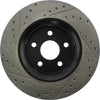 Stoptech 127.58008L 11-12 fits Dodge Durango Sport Drilled & Slotted Front Driver-Side Brake Rotor