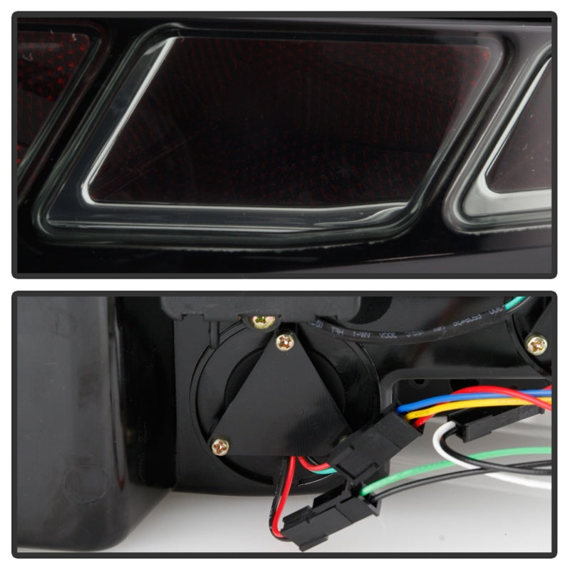 Spyder 5085115 fits Ford 10-12 Mustang Light Bar Seq Turn Signal LED Tail Light