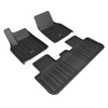 3D MAXpider E1TL05401809 2026 fits Tesla Model Y Juniper Elitect 1st & 2nd Row Floormats - Blk