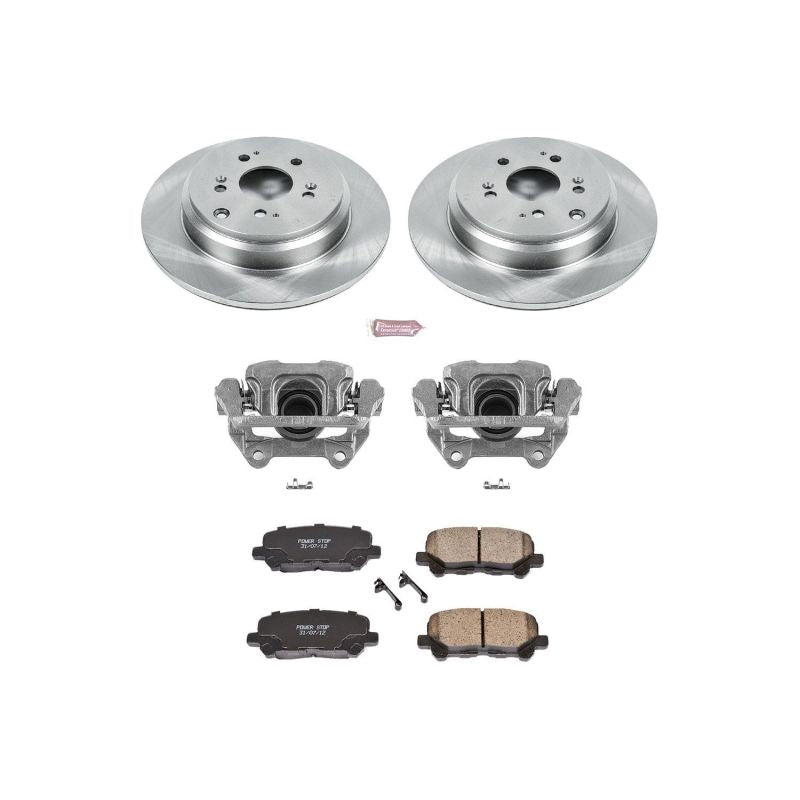 PowerStop KCOE4685 fits Acura 07-13 MDX Rear Autospecialty Brake Kit w/Calipers