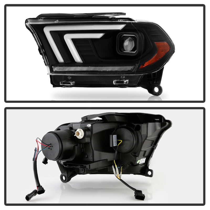 Spyder 5088284 fits Dodge 11-13 Durango Halogen Model Only Projector Headlights