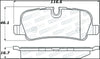 Stoptech 308.1099 Street Brake Pads