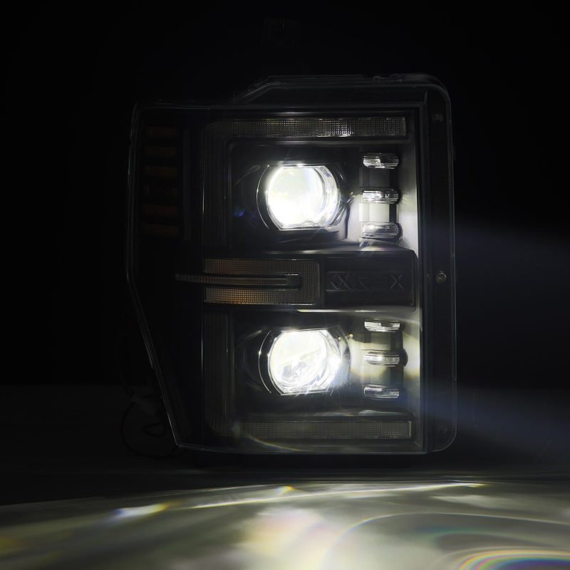 AlphaRex 880312 fits Ford 08-10 F250-550 LUXX-Series LED Projector Headlights B