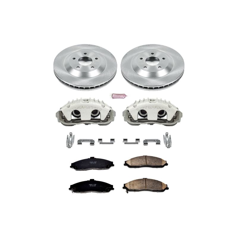 PowerStop KCOE1559 fits Cadillac XLR Front Autospecialty Brake Kit w/Calipers