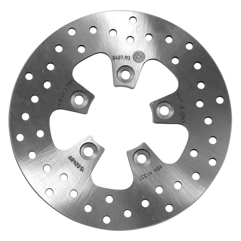 Brembo OE 68B407M3 14 19 Peugeot Django Heritage 125cc 196x4mm Brake Rotor Fixed