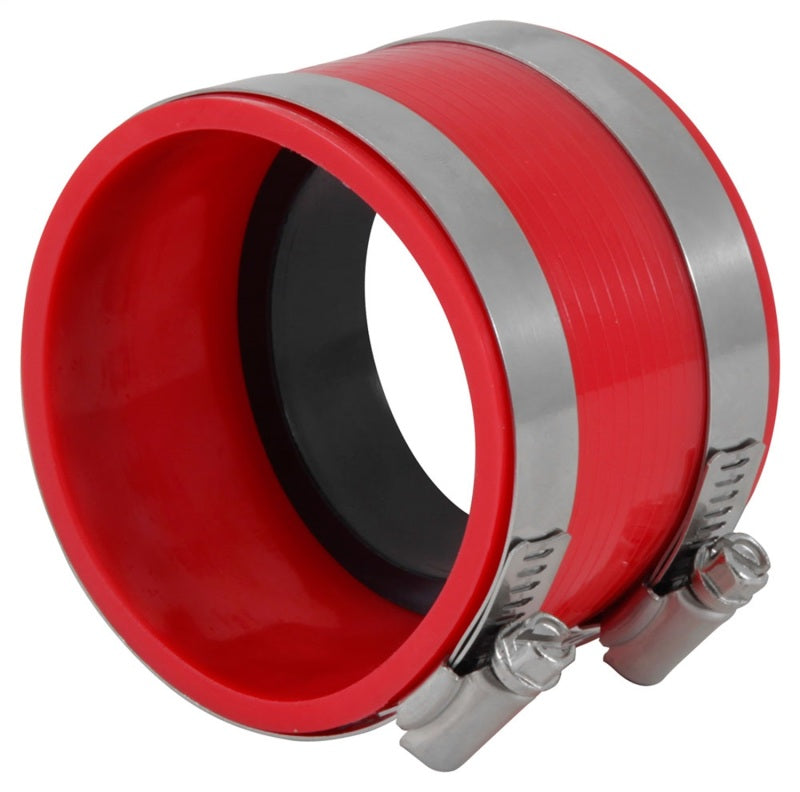 Spectre 8772 Coupler 3in. (PVC) w/Insert - Red
