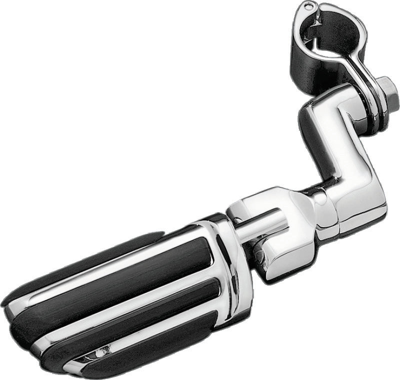 Kuryakyn 4436 Kuryakyn Pilot Pegs With Offset Mounts 1-1/4inch Clamps Chrome