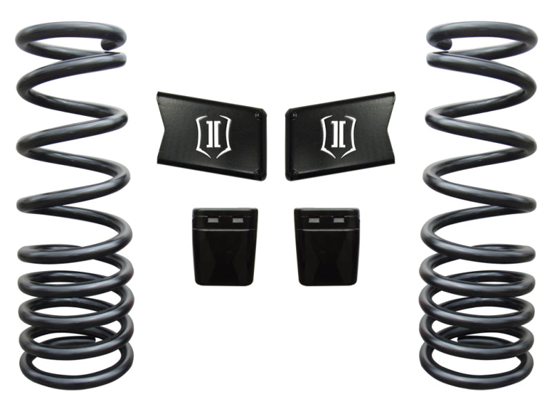 ICON 212500 fits Dodge 03-12 Ram HD 4WD 2.5in Dual Rate Spring Kit