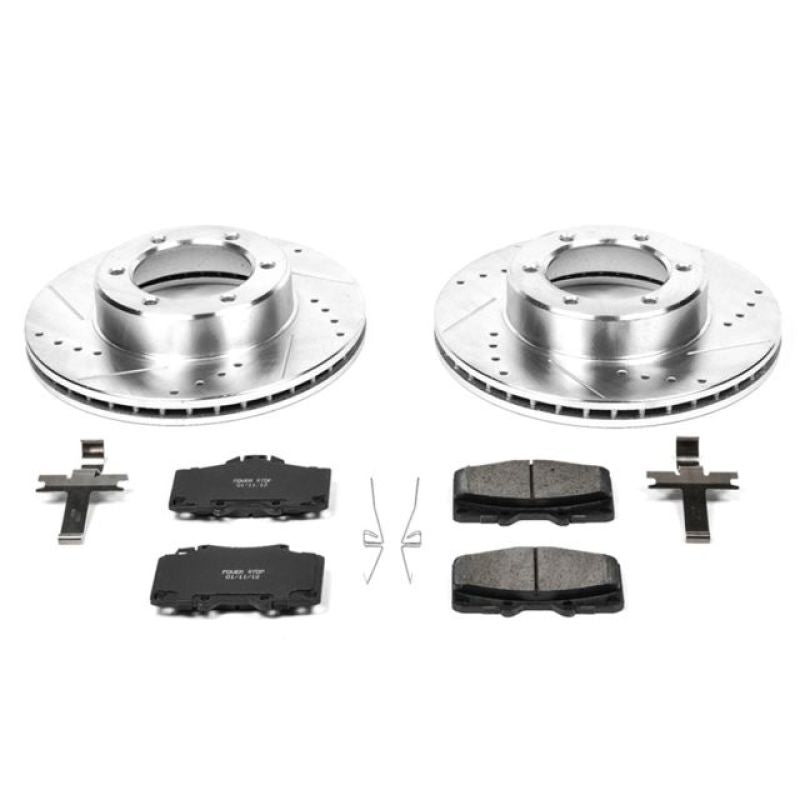 PowerStop K1150 fits Toyota 91-95 4Runner Front Z23 Evolution Sport Brake Kit