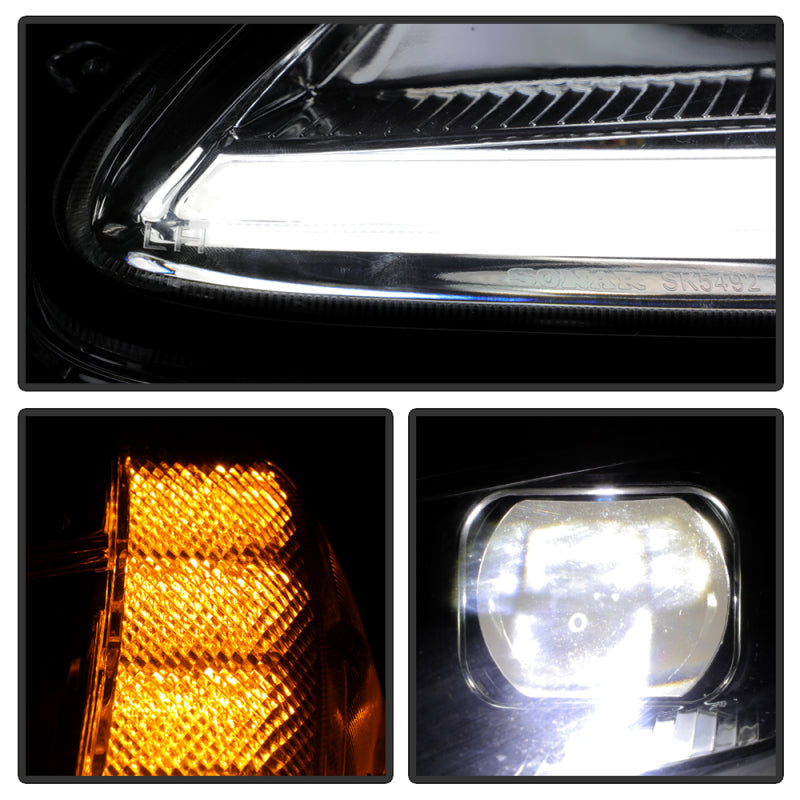Spyder 5087942 Apex Series fits Chevrolet 05-13 C6 Corvette Hi Powered LED Modu