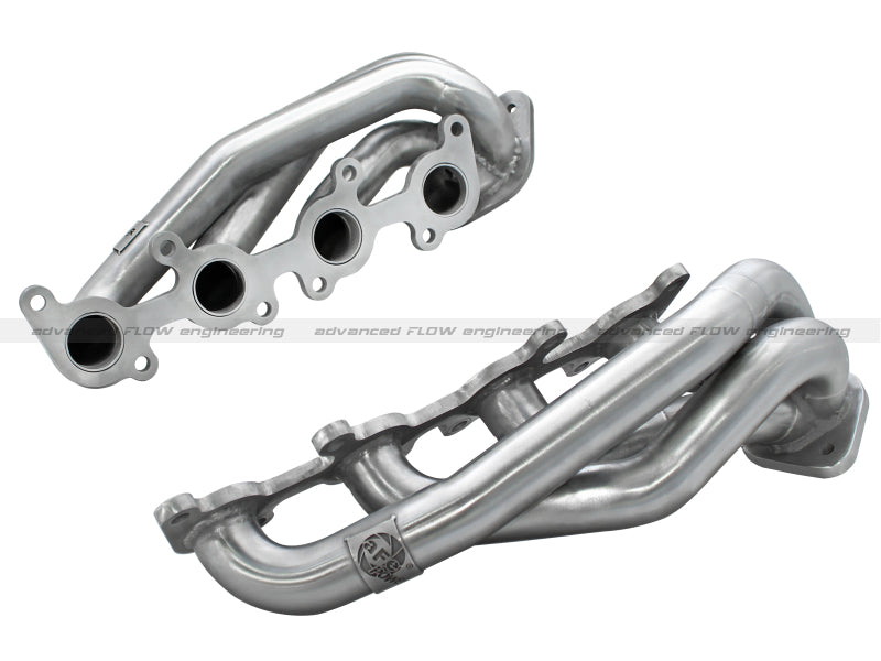 AFE 48-43001 d Steel Headers SS-409 11-14 fits Ford F-150 V8 5.0L *Race Only*