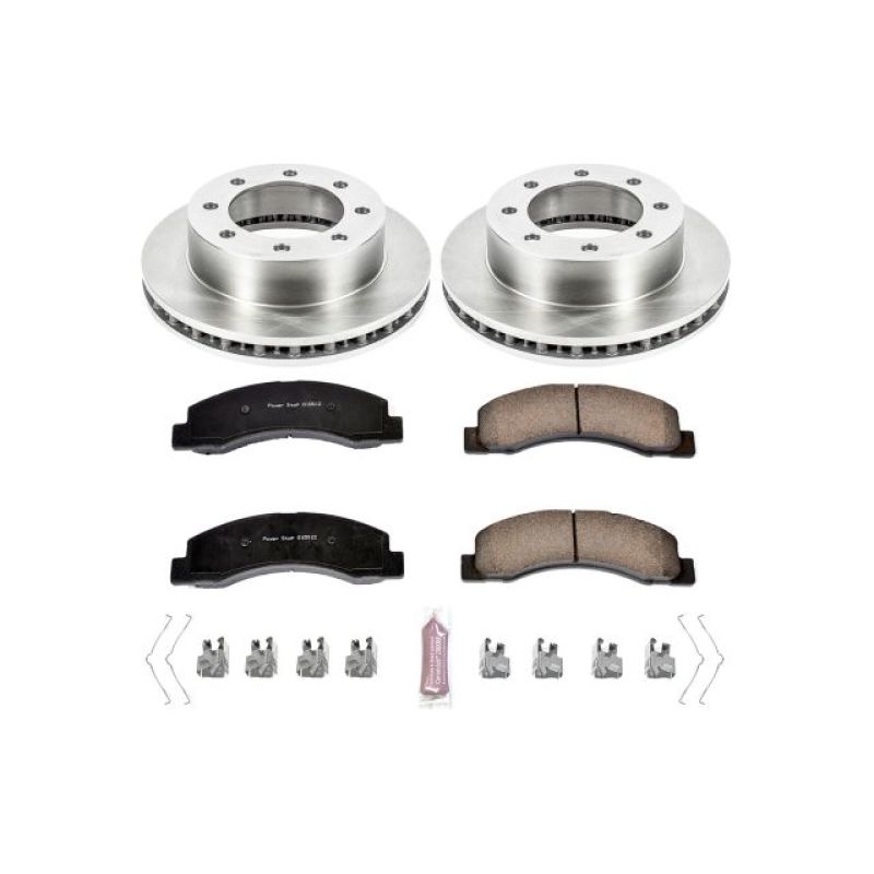 PowerStop KOE1885 1999 fits Ford F-250 Super Duty Front Autospecialty Brake Kit