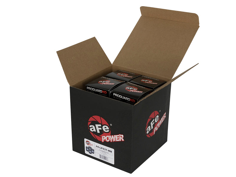 AFE 44-LF037-MB 06-15 fits Mazda MX-5 Miata ProGuard HD Oil Filter - 4 Pack