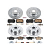 Power Stop K4512 fits Mercedes-Benz E350 Front and Rear Z23 Evolution Brake Kit