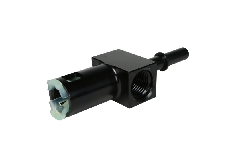 Aeromotive 15120 5/16in Quick Connect with AN-06 port and 1/8in gauge port