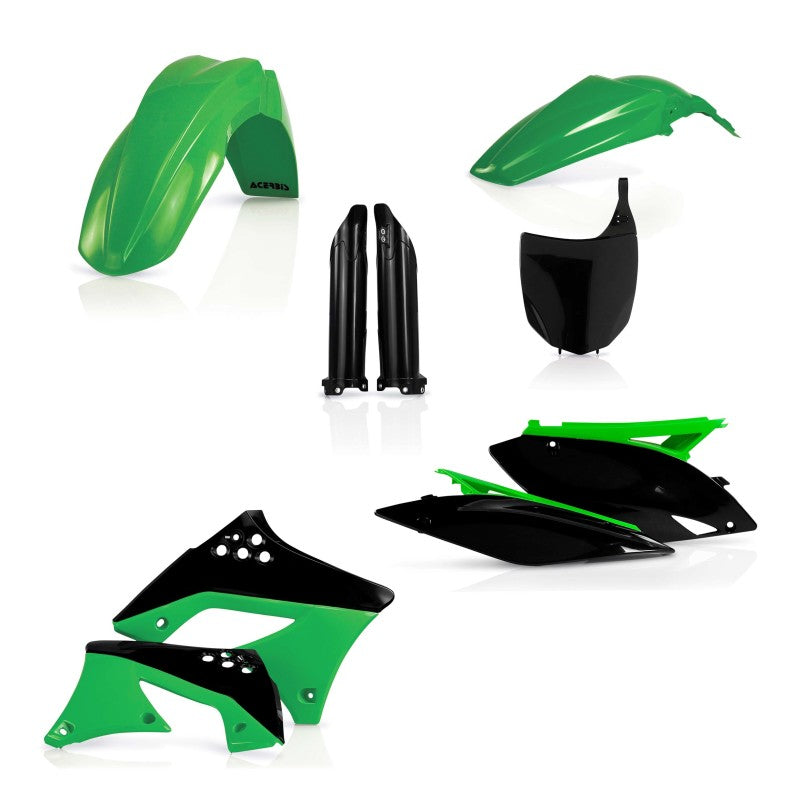 Acerbis 2198050145 fits Kawasaki 09-12 KX250F Full Plastic Kit - Original 10/11