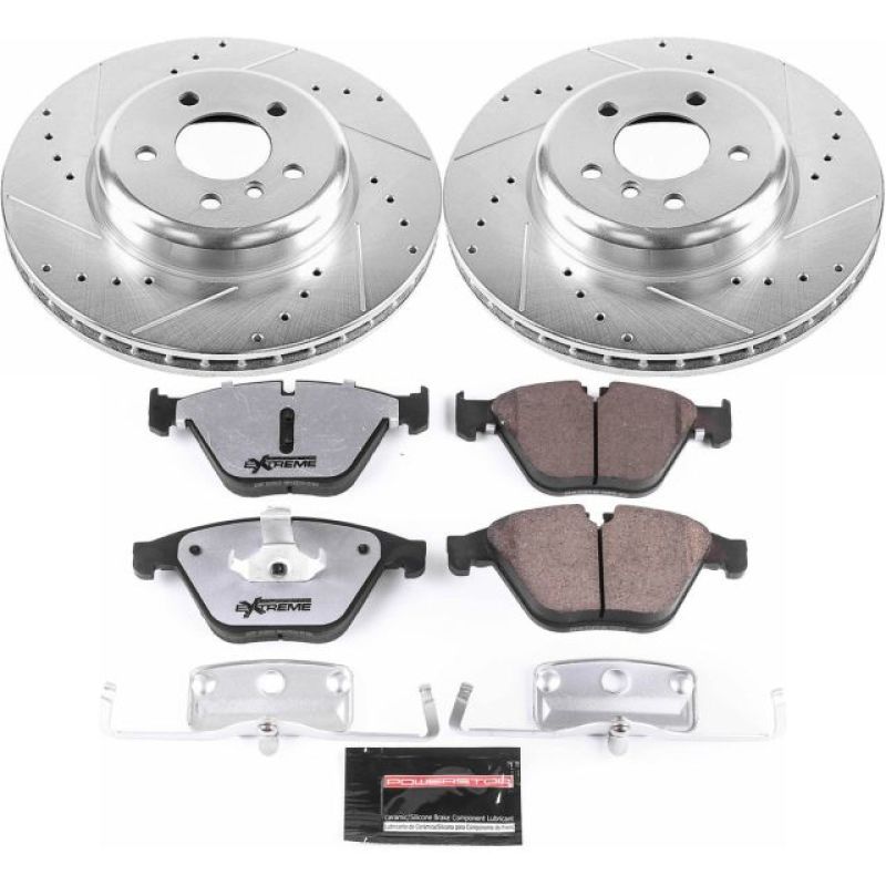PowerStop K6020-26 14-16 fits BMW 535d Front Z26 Street Warrior Brake Kit