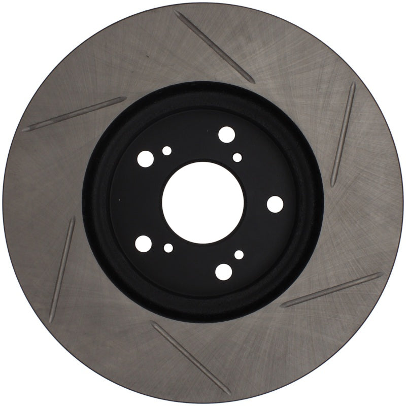 Stoptech 126.40046SR Power Slot Slotted 99-08 fits Acura TL (STD Caliper) / 01-03 CL / 04-09 TSX Front Right Rotor
