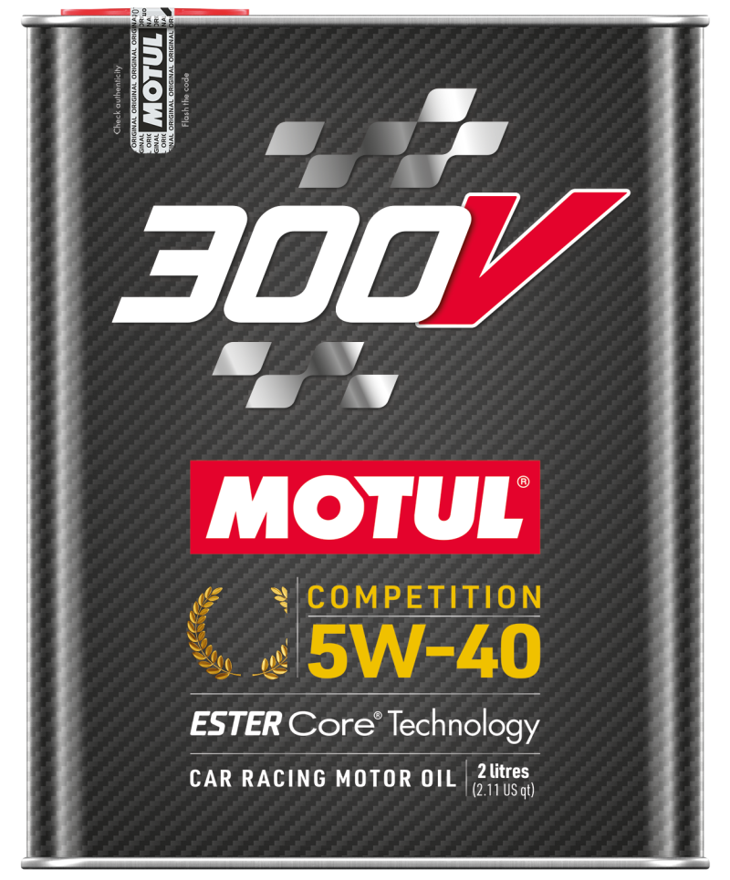 Motul 110817 2L Synthetic-ester Racing Oil 300V COMPETITION 5W40 10x2L