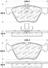 Stoptech 309.074 Performance Brake Pads
