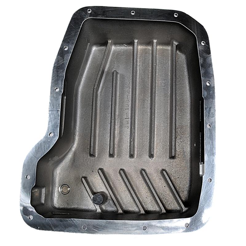 ATS Diesel 3019002326 68RFE Aluminum +5 Qt Transmission Pan