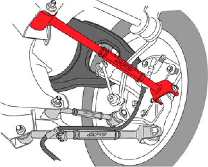 SPC Performance 67545 08-10 fits Honda Accord/09-10 Acura TSX/TL Rear Adjustable Camber Arm