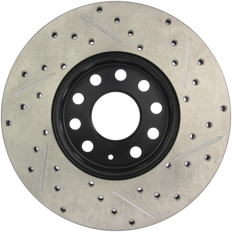 Stoptech 127.33110R Slotted & Drilled Sport Brake Rotor