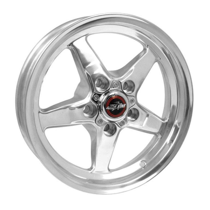 Race Star 92-537240DP 92 Drag Star 15x3.75 5x4.75bc 1.25bs Direct Drill Polished Wheel