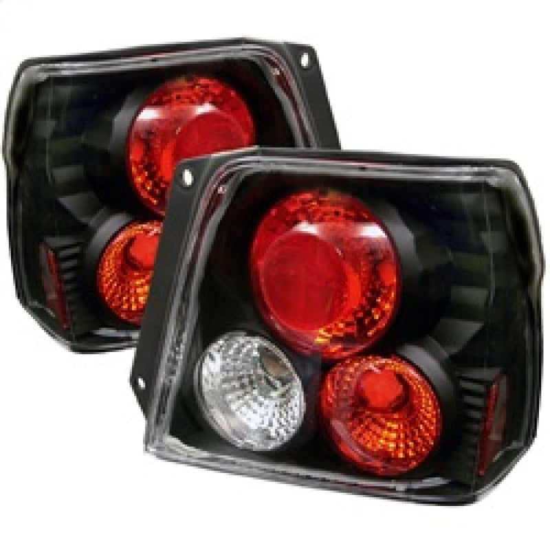 Spyder 5008053 fits Toyota 95-98 Tercel Euro Style Tail Lights Black ALT-YD-TTE
