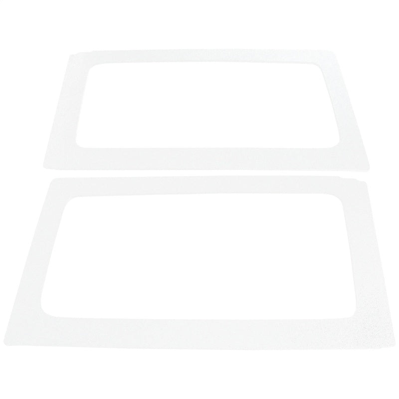 DEI 50154 fits Jeep 11-18 Wrangler JK 2-Door Boom Mat Rear Side Window Trim - 2