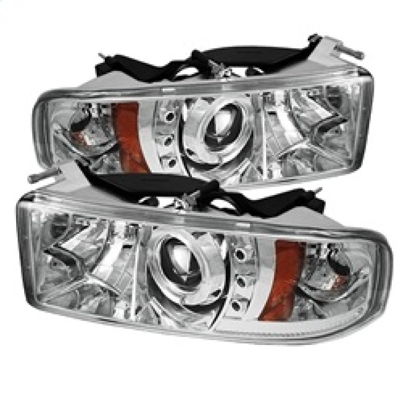 Spyder 5010094 fits Dodge 94-01 Ram 1500 94-02 Projector Headlights LED Halo LE