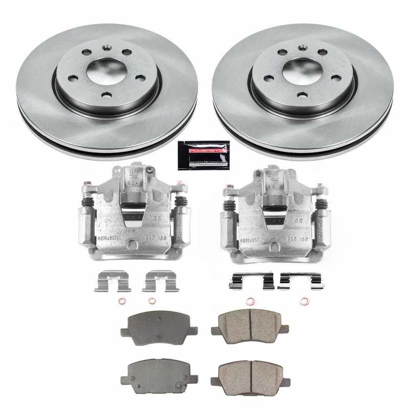 PowerStop KCOE8635 fits Chevrolet 18-19 Sonic Front Autospecialty Kit w/Calipers
