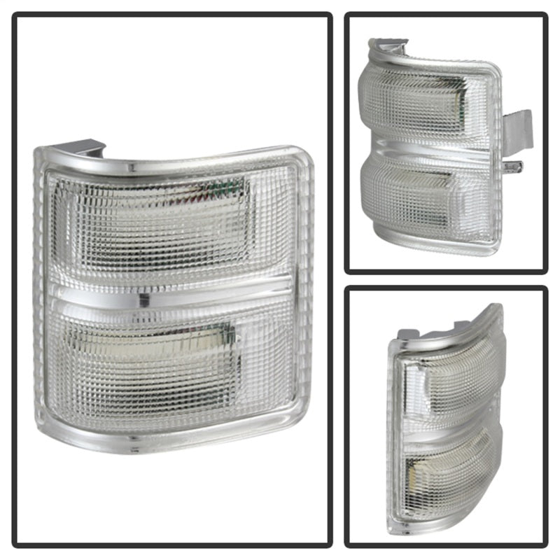xTune 9924736 fits Ford Superduty 08-14 F250-F550 Amber LED Mirror Signal Lens