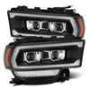 AlphaRex 880550 fits Ram 19-21 2500 LUXX LED Proj Headlights Plank Style Black