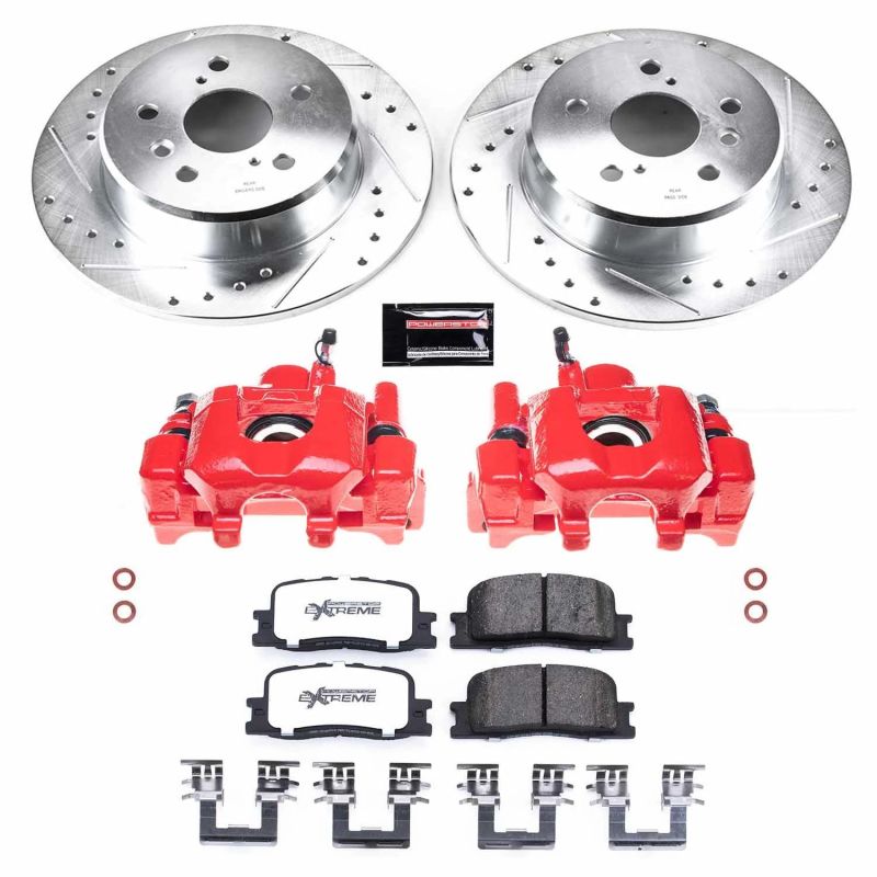 PowerStop fits Toyota 01-03 High Lander Rear Z36 Truck & Tow Brake w/Calipers