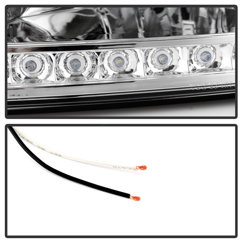 5014191 Xtune fits Ford 97-03 F150 Crystal Headlights w/ Clear LED Corners Chr