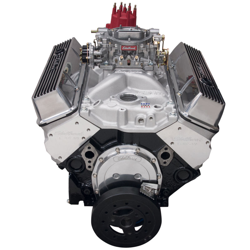 Edelbrock 46400 Crate Engine Edelbrock 9 0 1 Performer E-Tec No Water Pump As Cast