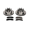 Power Stop K1893 99-02 fits Ford F-350 Super Duty Front Z23 Evolution Brake Kit
