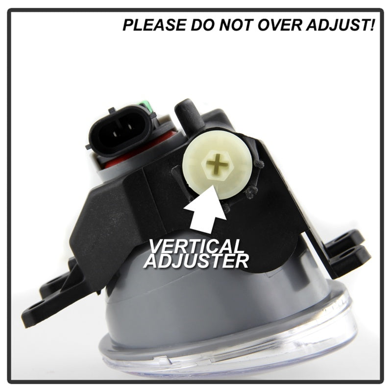 Spyder 5087126 fits Toyota 19-21 RAV4 OEM Style Fog Light w/ OEM Switch - Clear