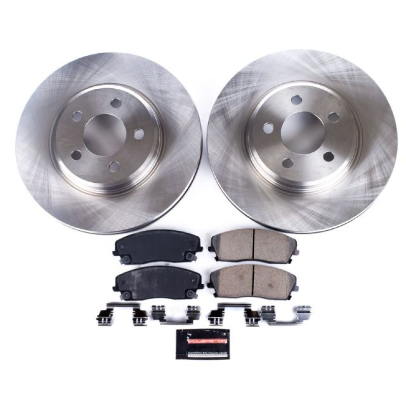PowerStop KOE1714 fits Chrysler 05-19 300 Front Autospecialty Brake Kit